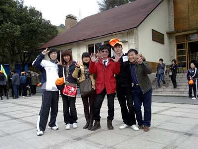 OB电竞电子积极参与数字科技园区登山比赛